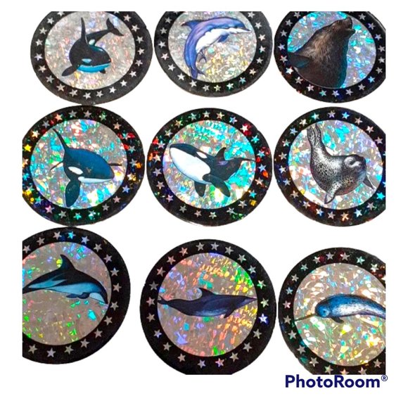 wildlife pogs - bundle of 16 - Picture 1 of 4